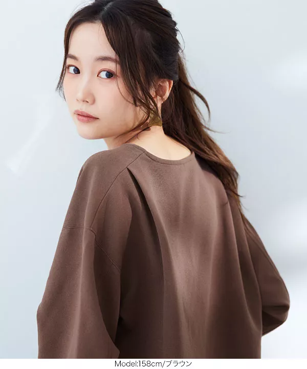 水越みさとさんコラボ ]ボンディングプルオーバー [C5707
