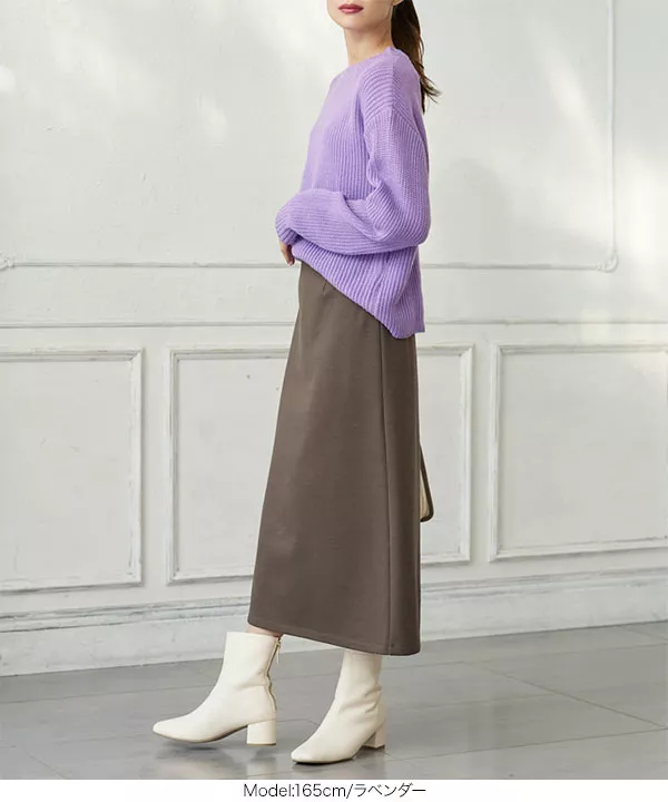 新品✨mina lisciaニット DRESKIP（ドレスキップ） ニット セーター 「洗える/S-LL」きれいめに