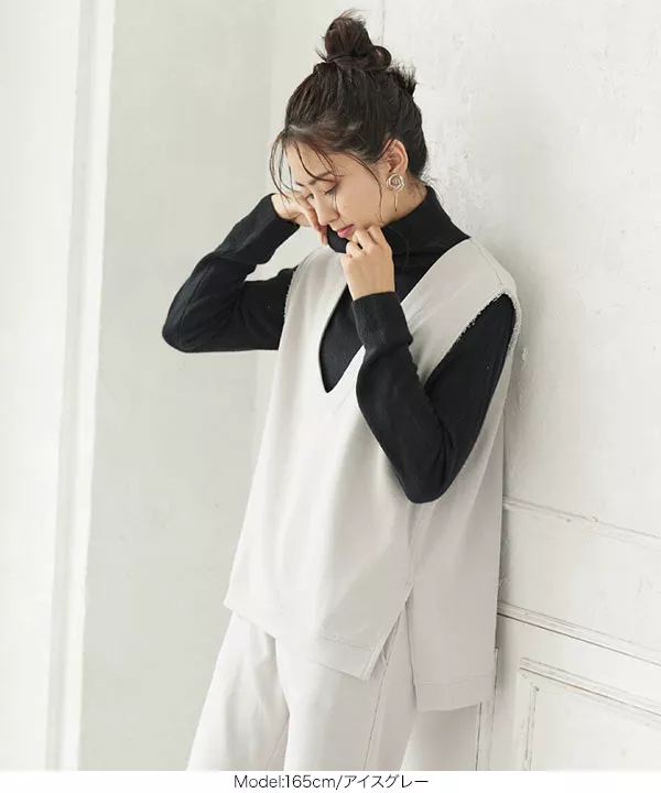 Rene フード付きベスト 楽天市場】【10％OFFクーポン対象】YENN（イェン） フェイデット