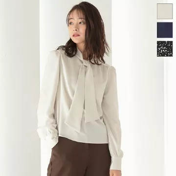 ボウタイソフトブラウス [C5820]   　