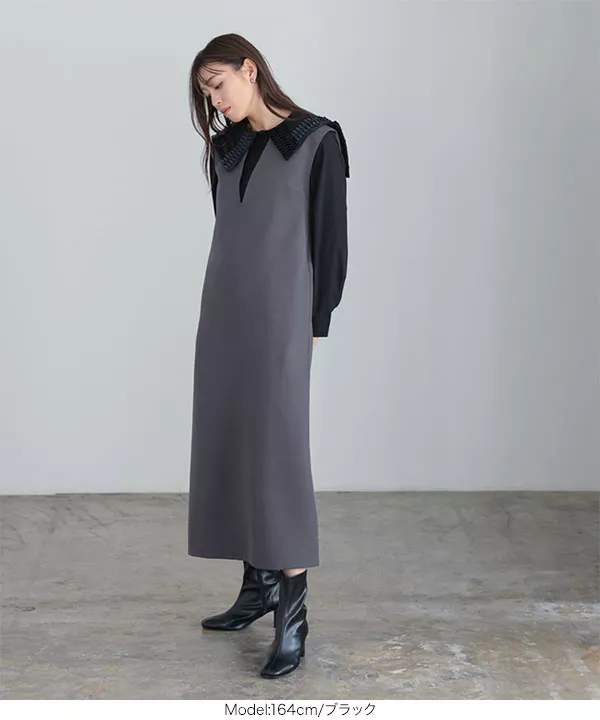 デザインカラーブラウス [C5822]]   　