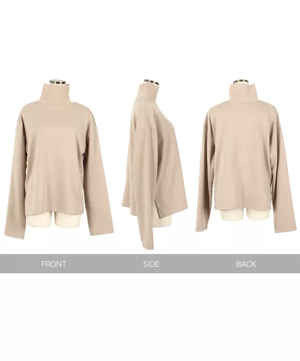 トップス vintage77 バイカラー襟ZIPNT|ems excite | RETRO GIRL ONLINE STORE