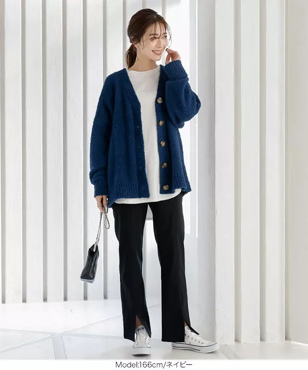 もこもこワンマイルカーディガン [C5926] - レディースファッション