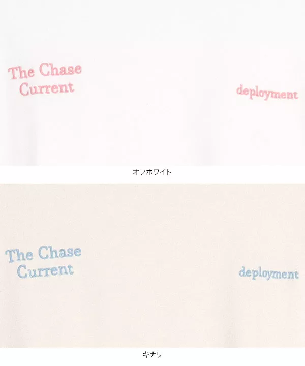 選べるデザイン フレンチ刺繍Tシャツ [C6227]   　