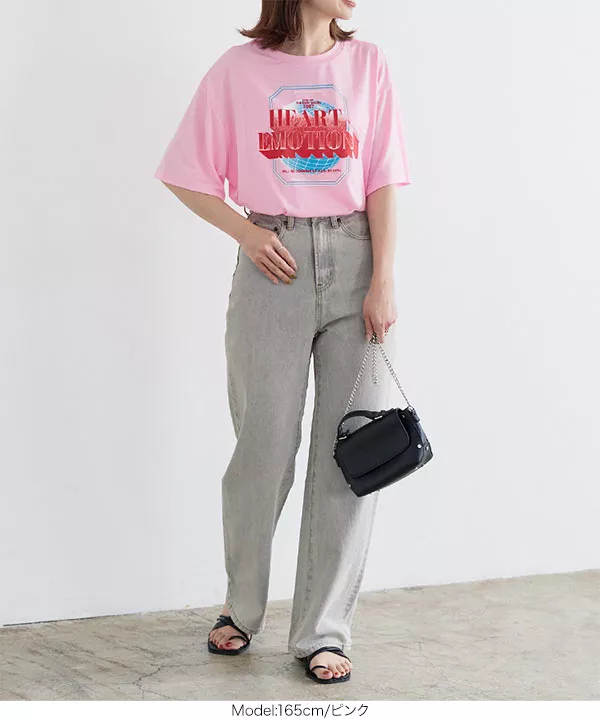 バンドツアー風Tシャツ [C6238] - レディースファッション通販 神戸