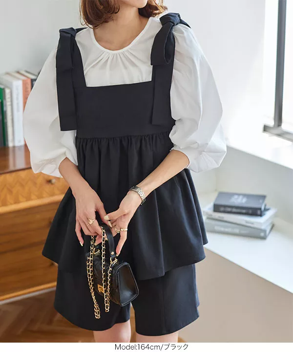 ショルダーリボンリネントップス [C6251] | トップス全品送料無料！2