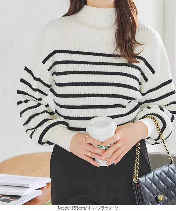 FRED PERRY ボリュームスリーブ モックネックニット プルオーバー クーポン対象】FRED PERRY フレッド ペリー ウール モックネック