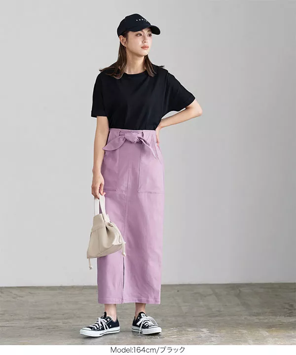 シルキーなめらかTシャツ  [C6263]   　