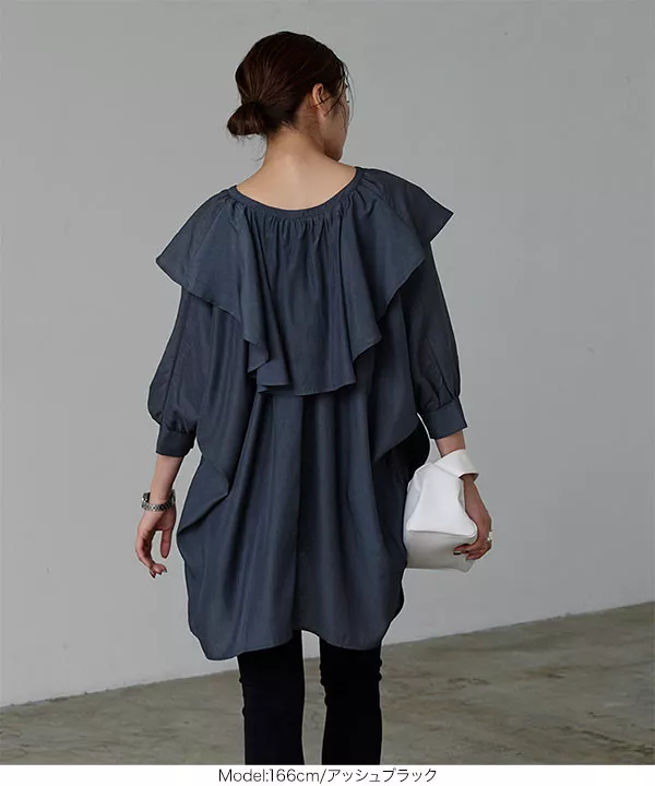 トゥービーシック2着♡今期人気チュニックブラウス♡ピンク♡ブラック トゥービーシック2着♡今期人気チュニックブラウス♡ピンク