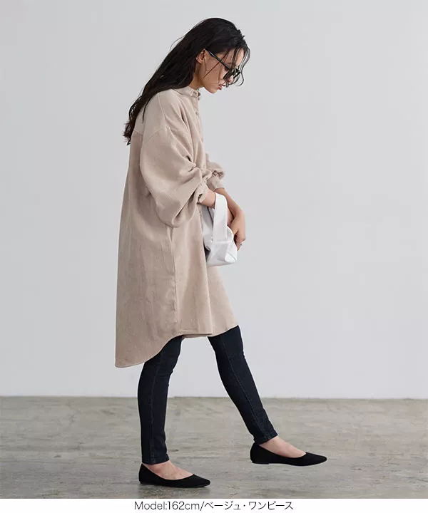 選べる2丈 ]コーデュロイシャツ [C6310] - レディースファッション通販