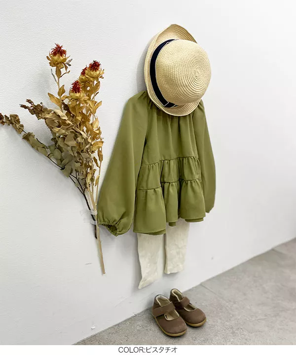 [ はらちゃんコラボ ]【キッズ/ベビー服】ティアードトップス [C6316] | トップス全品送料無料！9/11(金)18:00〜9/14(月)朝11:59まで