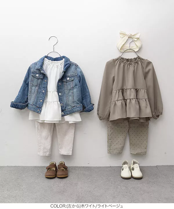 [ はらちゃんコラボ ]【キッズ/ベビー服】ティアードトップス [C6316] | トップス全品送料無料！9/11(金)18:00〜9/14(月)朝11:59まで