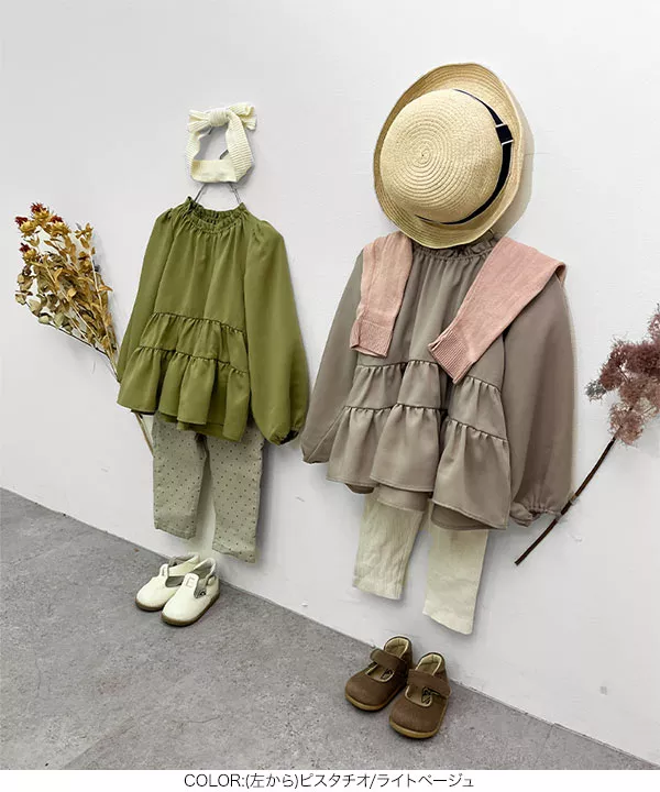 [ はらちゃんコラボ ]【キッズ/ベビー服】ティアードトップス [C6316] | トップス全品送料無料！9/11(金)18:00〜9/14(月)朝11:59まで