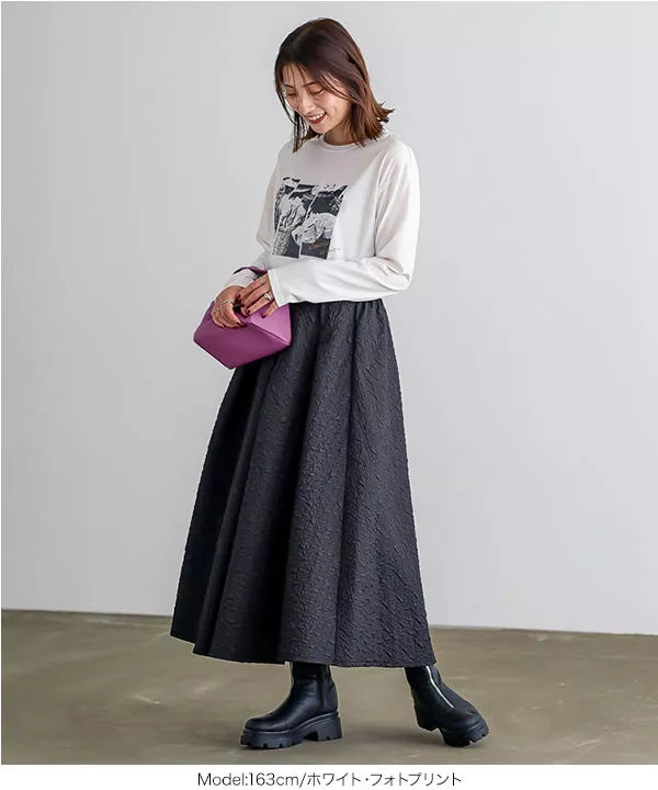 選べるプリント長袖Tシャツ [C6342]   　