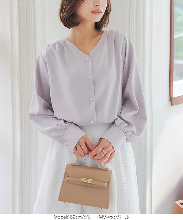 選べる4タイプ デザインブラウス [C6409]| SALE！ - レディース