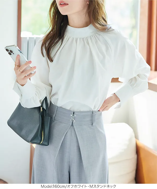 選べる4タイプ デザインブラウス [C6409] - レディースファッション