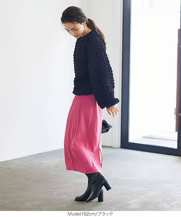 ぽこぽこバルーントップス [C6428] - レディースファッション通販 神戸