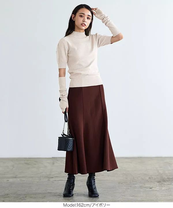 アームウォーマー付きニット [C6484] | トップス全品送料無料！2/20(金