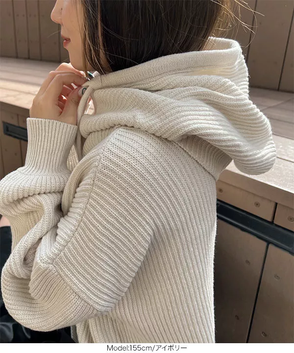 バラクラバ×トップスセット [C6494] - レディースファッション通販