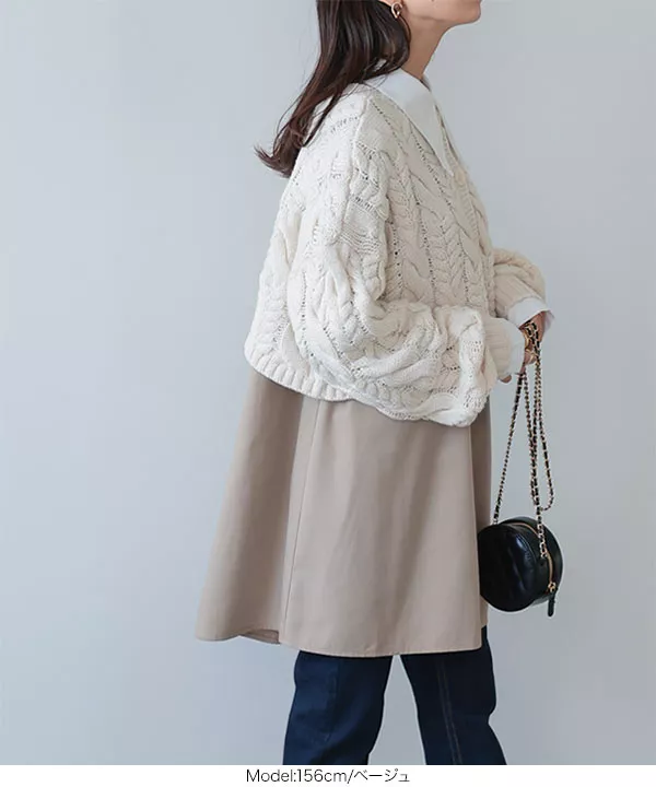 ⭐︎ mimi様⭐︎かぐれ ビッグシャツ 大きいサイズ ゆったり タック 日本製 ビッグカラー袖タックシャツ [C6519] - レディースファッション通販