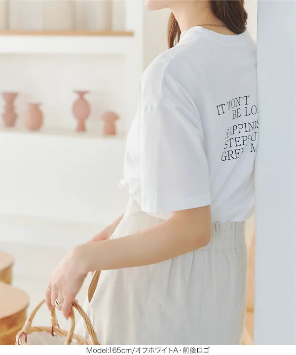 [ コットン100% ]選べるプリント 半袖Tシャツ [C6539]