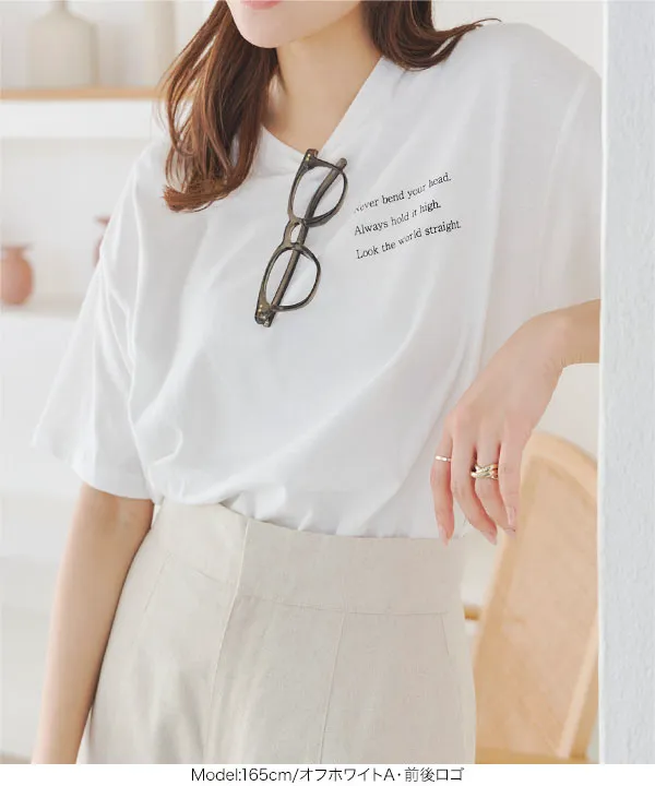 [ コットン100% ]選べるプリント 半袖Tシャツ [C6539]