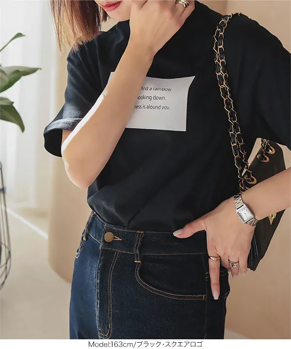 [ コットン100% ]選べるプリント 半袖Tシャツ [C6539]