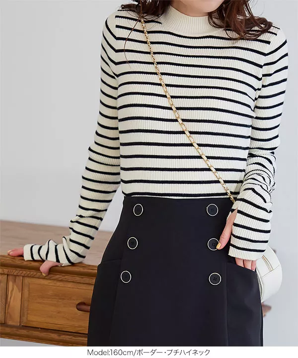 本日のみお値下げ❗️アパルトモン　リブニット　美品 L'Appartement（アパルトモン）の「《予約》タートルネック WIDE KNIT