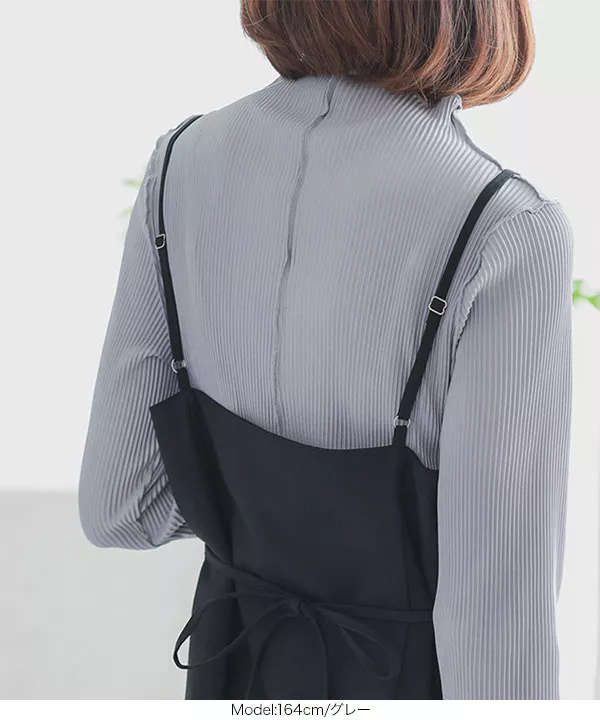前後2wayメロウハイネックトップス [C6583] - レディース