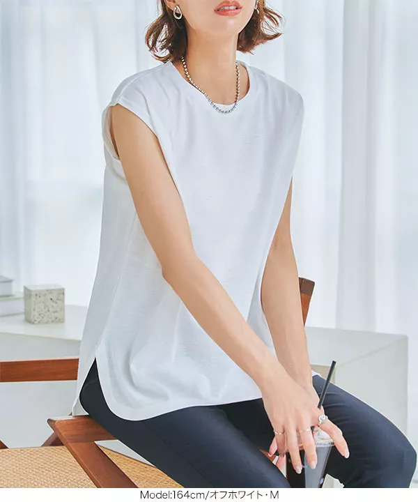 PLEATS PLEASE フレンチスリーブカットソー サイズ3 フレンチスリーブ カットソー フレンチ袖カットソー レディース