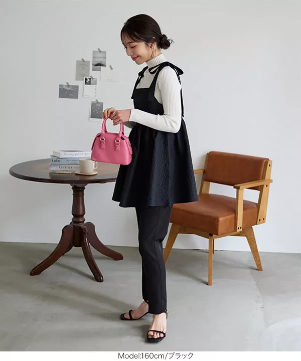 ショルダーリボンキャミブラウス ぽこぽこショルダーリボンキャミブラウス [C6634] - レディース