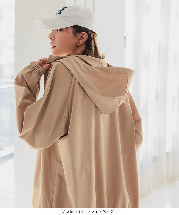 水陸両用 ] UVカットフルジップパーカー [C6646] - レディース