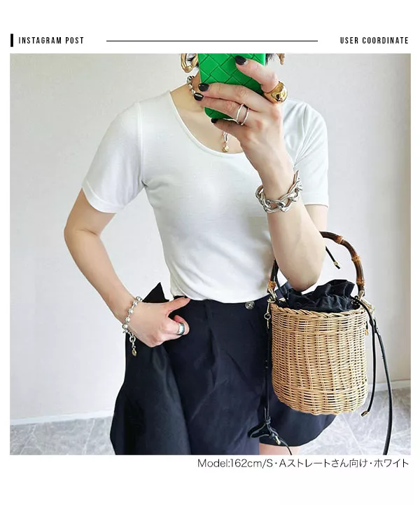 夏の働く女性の制服Tシャツ [C6730]