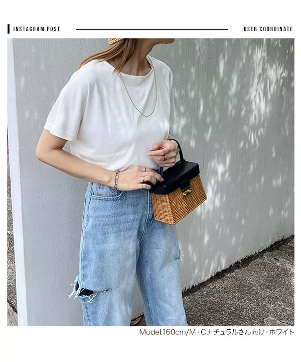 夏の働く女性の制服Tシャツ [C6730]
