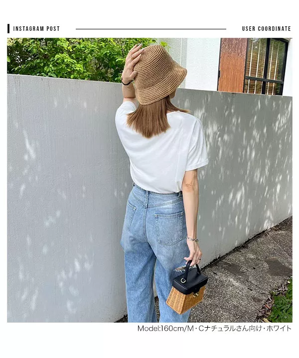 夏の働く女性の制服Tシャツ [C6730]