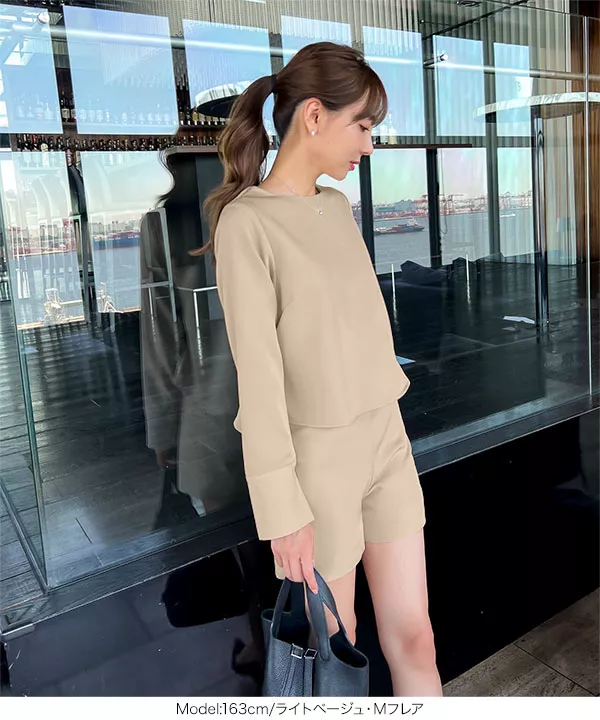 岡部あゆみさんコラボ ]選べる2タイプロングスリーブブラウス [C6777