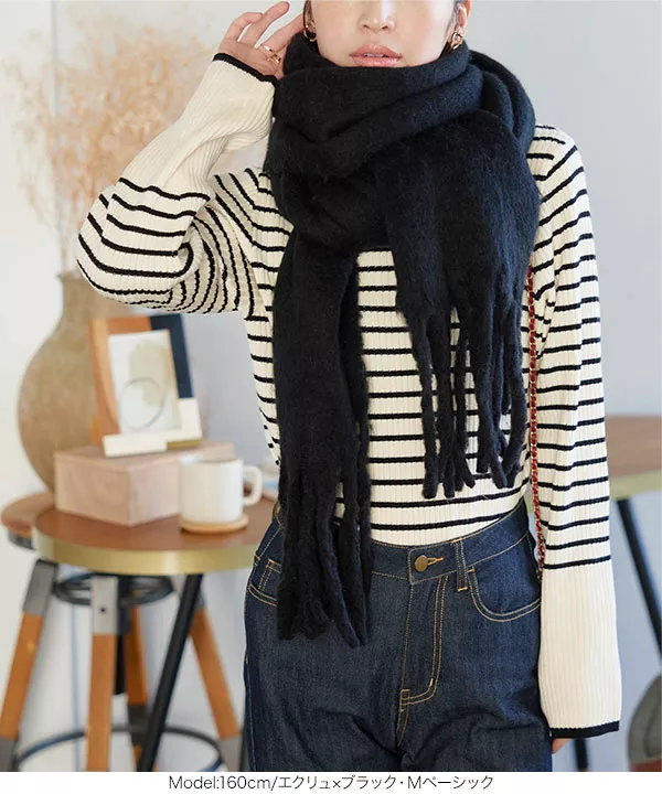 トップス mdk ドットハイネックフレンチニット｜TOPS｜レディースファッション