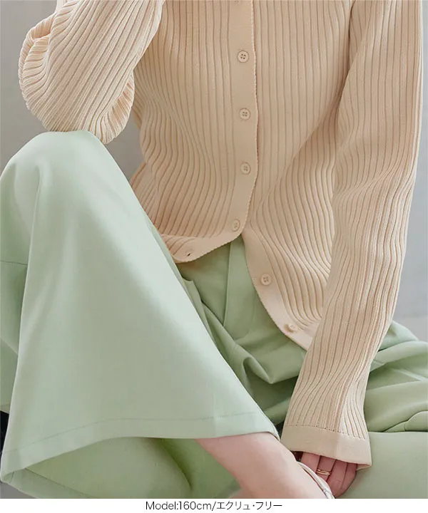 7633 暖色系×フェミニンコーデ♡ Mサイズ レディース服 まとめ売り 12点 コンパクト丈 リブポロニット [C7014] - レディースファッション