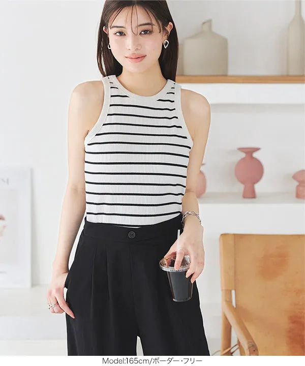 トップス K1831 SLY | DUAL COLOR FRONT ZIP KNIT トップス (ニット ) |SHEL