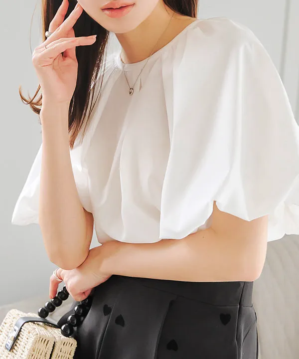 前後2wayケープスリーブ風トップス [C7065] - レディースファッション