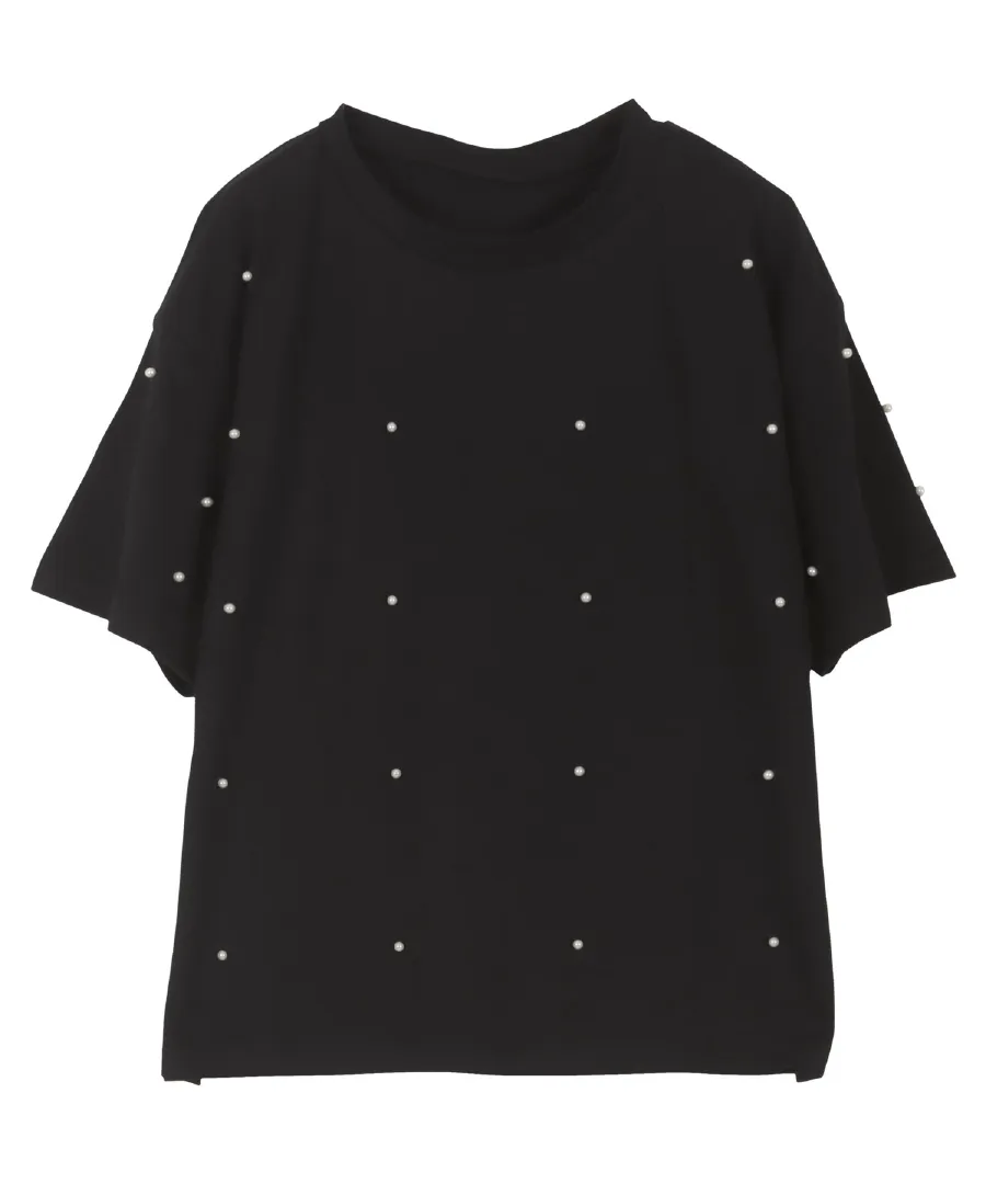 パールorビジューTシャツ [C7086]のレビュー