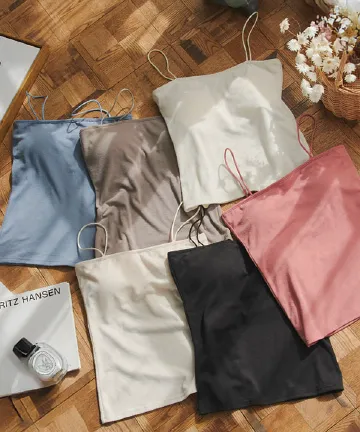 カップ付きベアキャミソール [C7100]