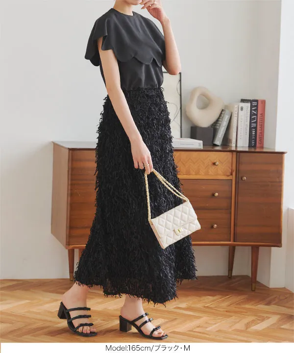 スカラップカラーブラウス [C7123] - レディースファッション通販 神戸