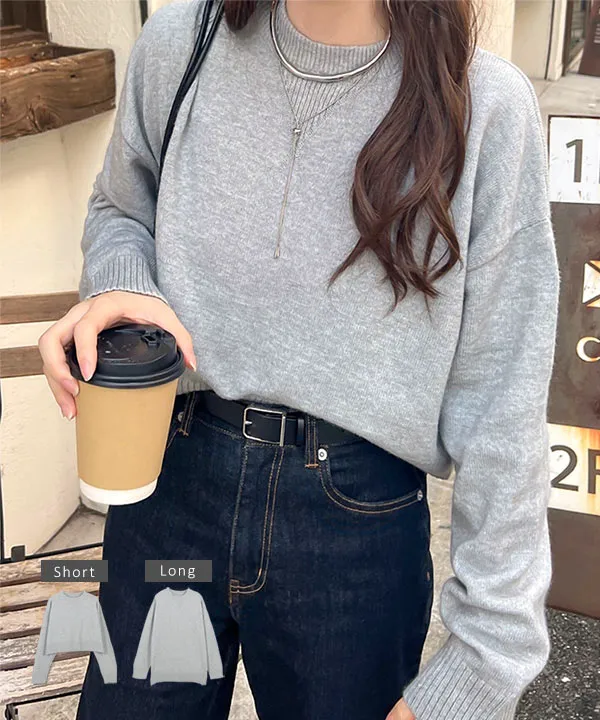 美品・TENTAL ソフトニット・ダークグレー・L-XL KOBE LETTUCE ニット トップス レディース タートルネック L XL