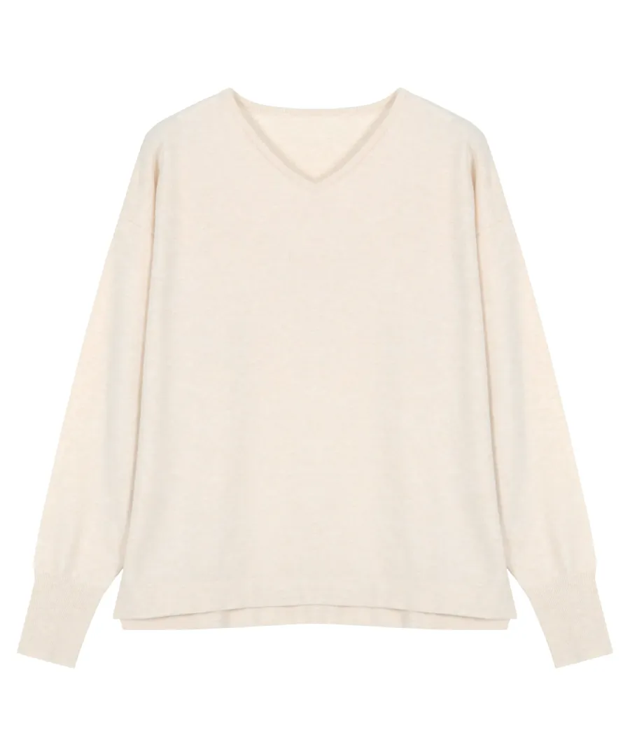 [ M L XL 選べるネック ] メルティベーシックニット [C7211]のレビュー