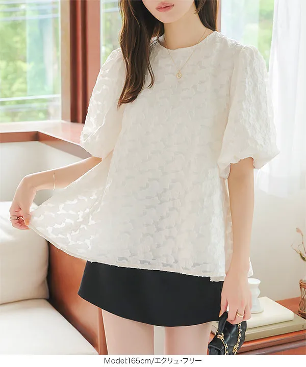 シャミーV Tシャツ　カットソー　トップス　　日本製　　銀座花菱 シャミーV Tシャツ カットソー トップス 日本製 銀座花菱 - メルカリ