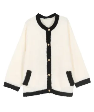 clear｜ニットチュニック丈カーディガン | Rakuten Fashion(楽天
