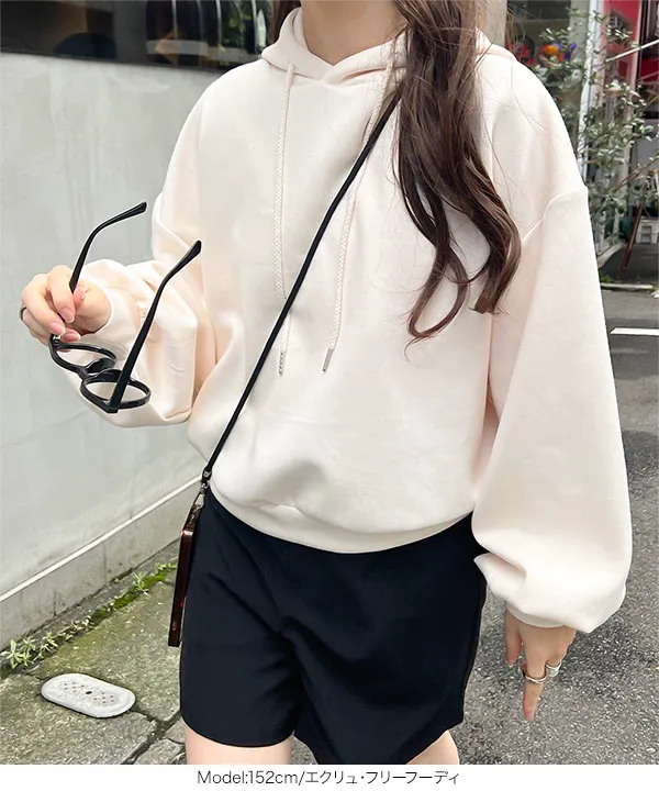 フーディorモックネックプルオーバーダイバートップス [C7344