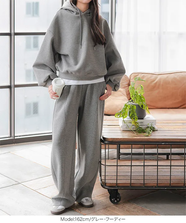 フーディorモックネックプルオーバーダイバートップス [C7344