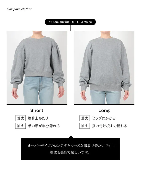 楽天市場】トップス レディース スウェット ネイビー グレー